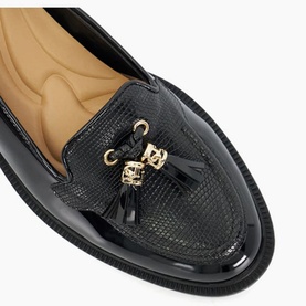Grape Tassel Loafers