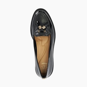 Grape Tassel Loafers