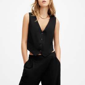 Aleida Single-Breasted Waistcoat