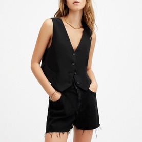 Aleida Single-Breasted Waistcoat