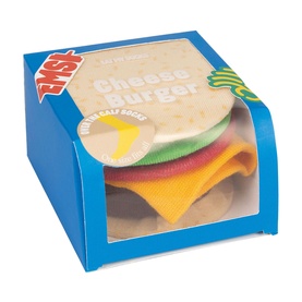 Cheeseburger Socks