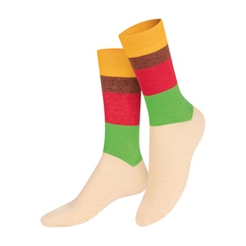 Cheeseburger Socks