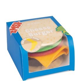 Cheeseburger Socks
