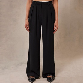 High-Rise Wide Leg Trousers