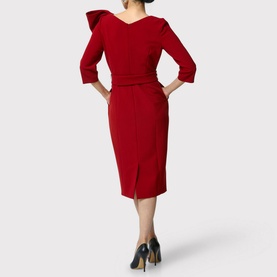Isadora Belted Pencil Dress