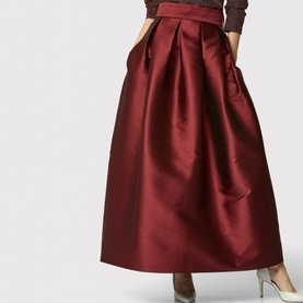 Kennedy High-Waist Pleated Skirt