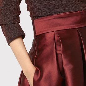 Kennedy High-Waist Pleated Skirt