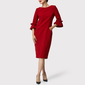 Maisie Frill Pencil Dress