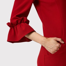 Maisie Frill Pencil Dress