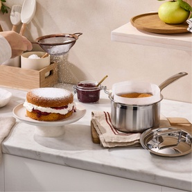 3-Ply Stainless Steel Saucepan 14cm