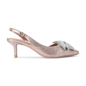 Regal Bow Slingback Pumps