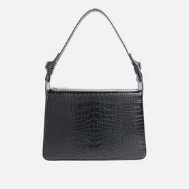 Erica Mock-Croc Shoulder Bag