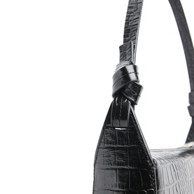 Erica Mock-Croc Shoulder Bag