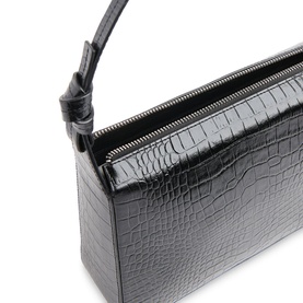Erica Mock-Croc Shoulder Bag