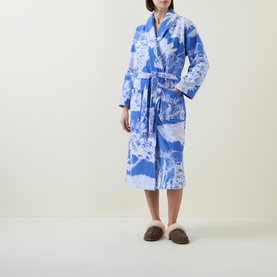 Safari Print Towelling Robe