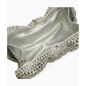 Enchant Embellished Bow Clutch