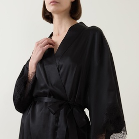Scarlett Silk Robe