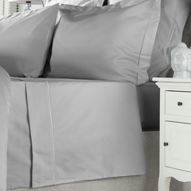 1000 Thread Count Flat Sheet Platinum