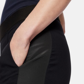 Mid-Rise Straight Leg Trousers