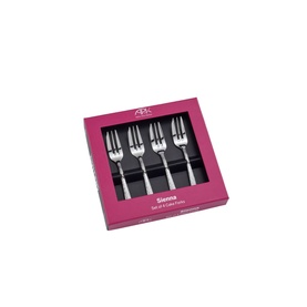 Set of 4 Sienna Cake Forks
