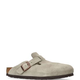 Boston Suede Clogs
