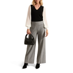 Dilly Mid-Rise Wide Leg Trousers