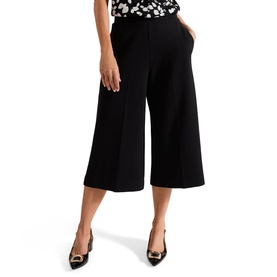 Lori Cropped Wide-Leg Culottes