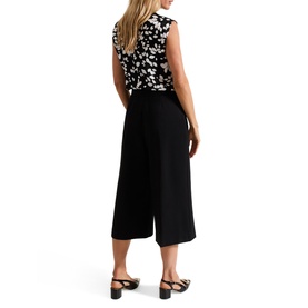 Lori Cropped Wide-Leg Culottes