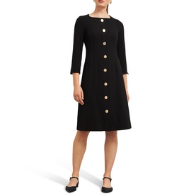 Marsha Button Dress
