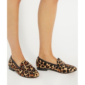 Glair Leopard Loafers