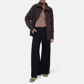 Modern Crepe Sailor Trousers