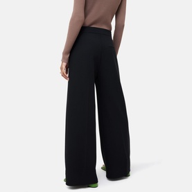 Modern Crepe Sailor Trousers
