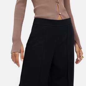 Modern Crepe Sailor Trousers