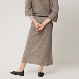 Soft Gauzy Knit Skirt