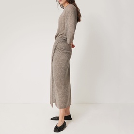 Soft Gauzy Knit Skirt