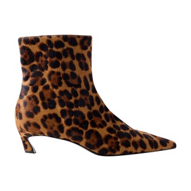 Leopard Heeled Boots