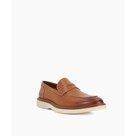 Blacklock Rubber Sole Penny Trim Loafers