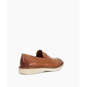 Blacklock Rubber Sole Penny Trim Loafers