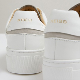 Francesca Leather Low-Top Trainers