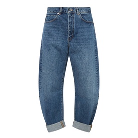The Bubble Tapered-Leg Jeans