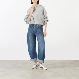 The Bubble Tapered-Leg Jeans