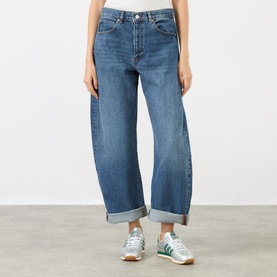 The Bubble Tapered-Leg Jeans
