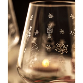Toy's Delight Two-Piece White Wine Goblet Set