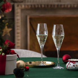 Toy's Delight Two-Piece Champagne Flute Set