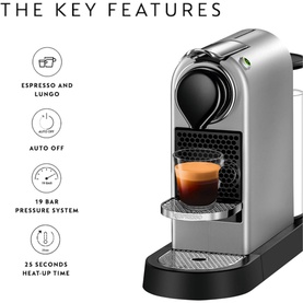 Nespresso Citiz Machine Silver