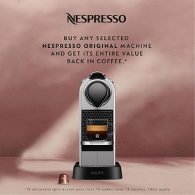 Nespresso Citiz Machine Silver