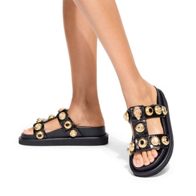 Orson Crystal-Embellished Sandals