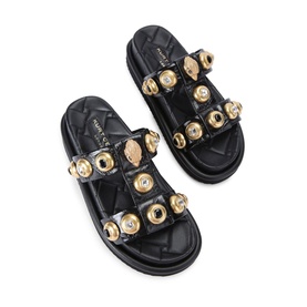 Orson Crystal-Embellished Sandals