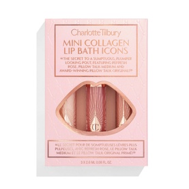 Mini Collagen Lip Bath Icons Set