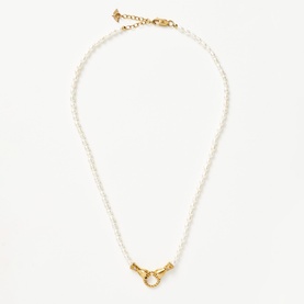 Harris Reed In Good Hands Pearl Necklace